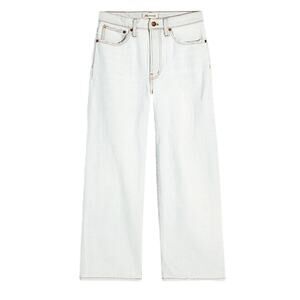 Madewell The Plus Perfect Vintage Wide-Leg Crop Jeans, Plus Size 26W, NWT